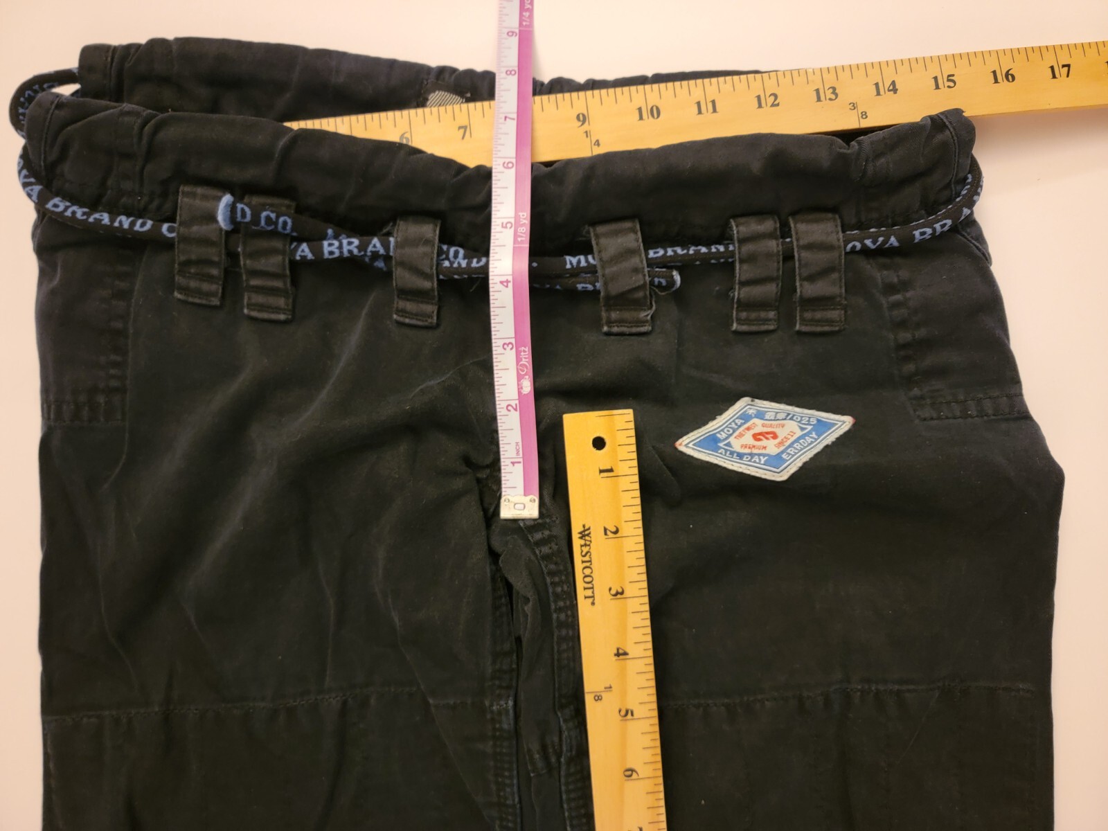 Moya Japan Pants Jiu Jitsu Kimono Pants Sz K3 Fighting Street Wear Black 52560