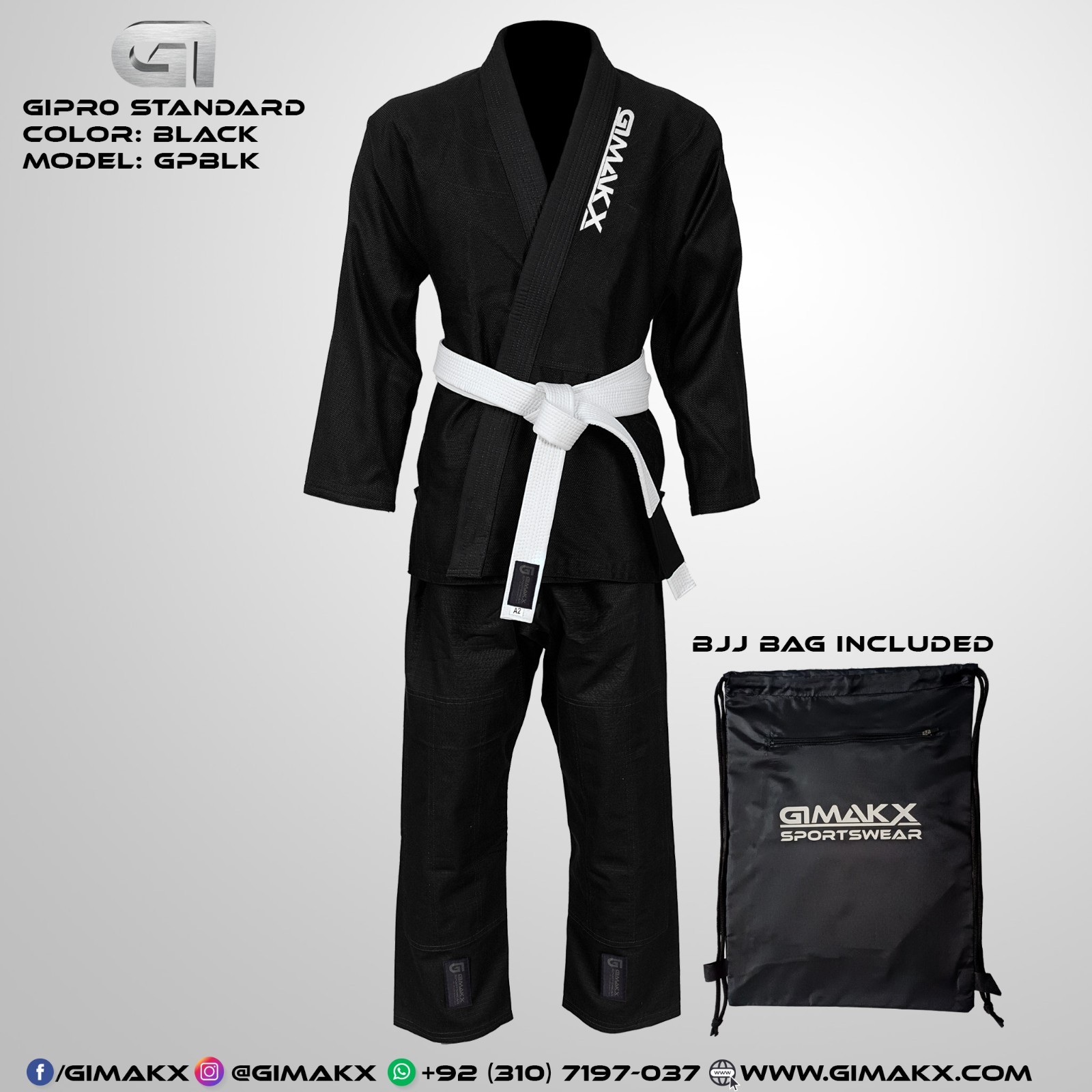 Gimakx GiPro Premium BJJ Gi