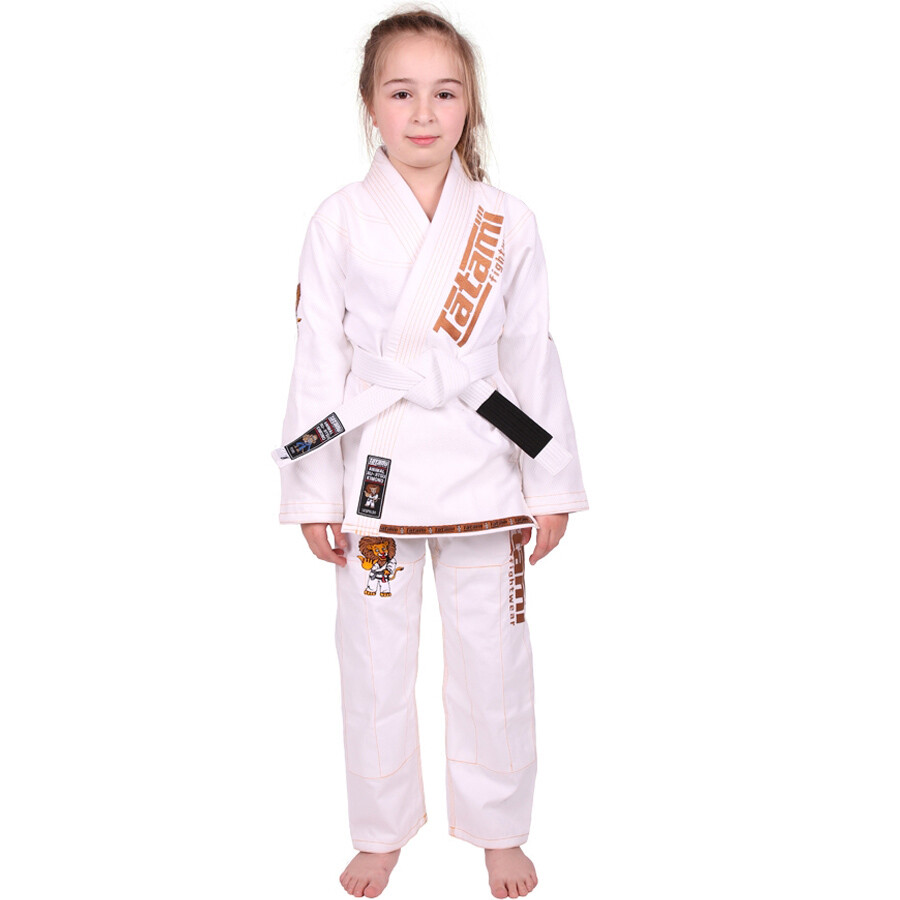 Tatami Fightwear Meerkatsu Kids Animal BJJ Gi – White