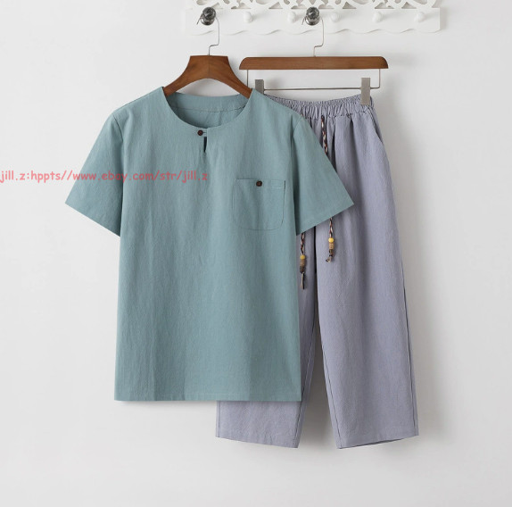 Men’s Chinese Suit Kung Fu Tai Chi Martial Arts Uniforms Casual Wing Chun Suits