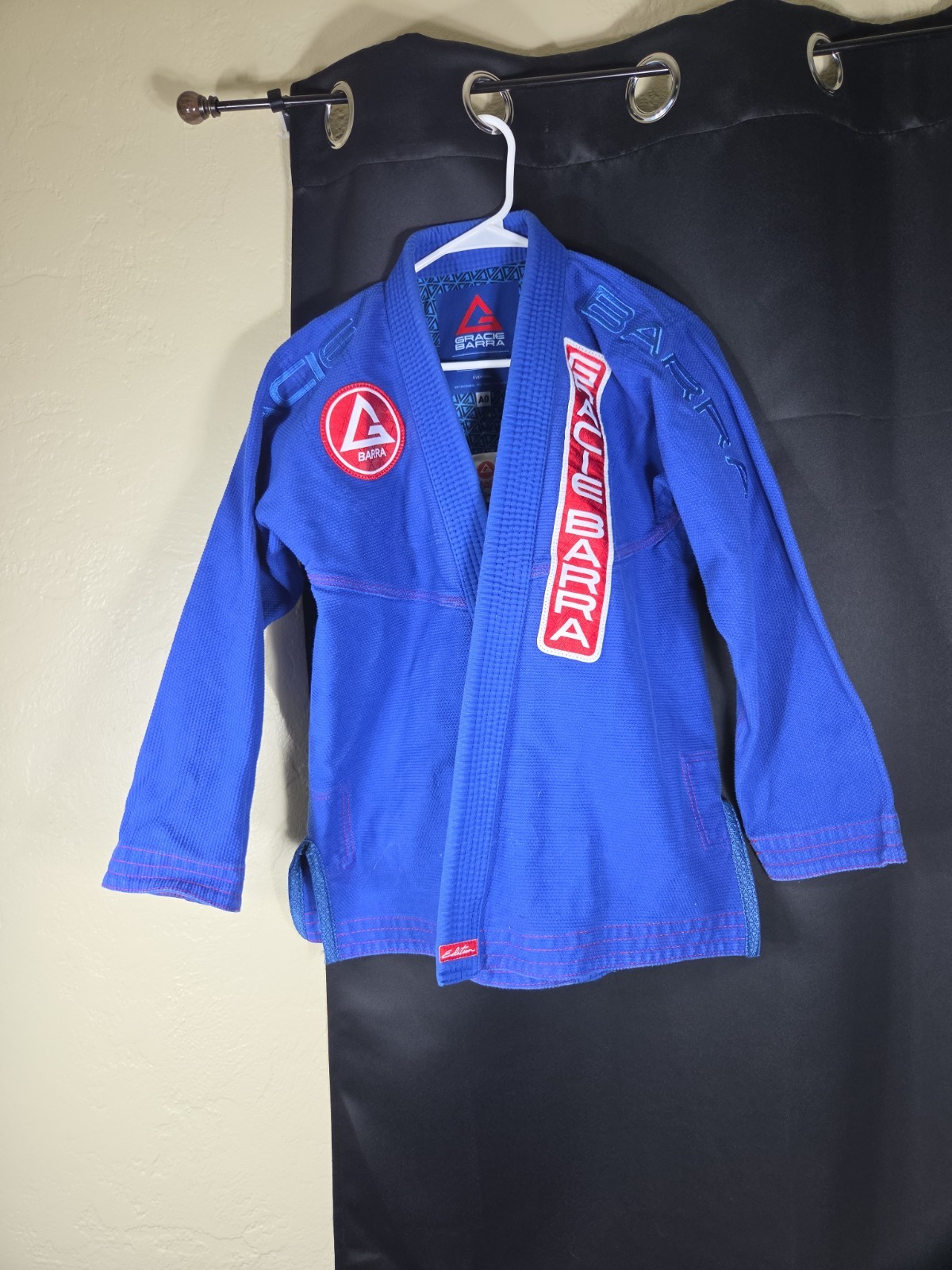 Gracie Barra Atleta BJJGi Jacket Kimono Top A0 Blue Equipe GB Edition Jiu-Jitsu