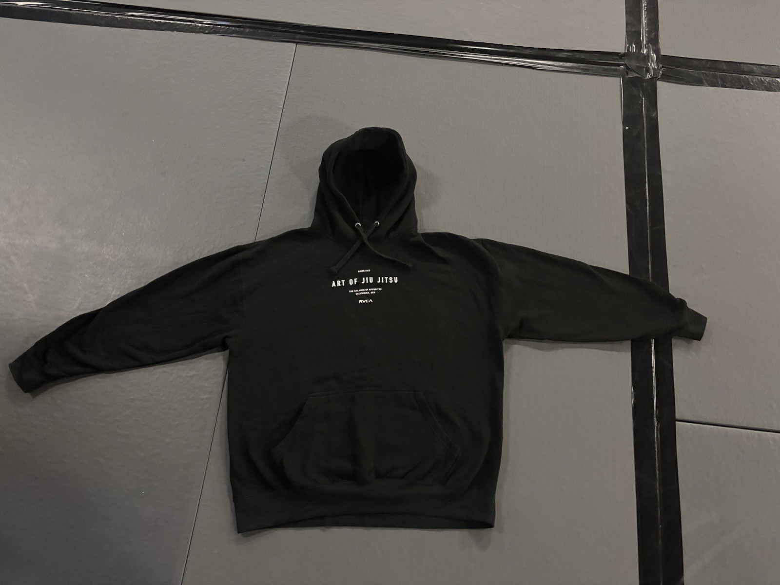 AOJ Art Of Jiu Jitsu Hoodie RVCA Bjj MMA Rare