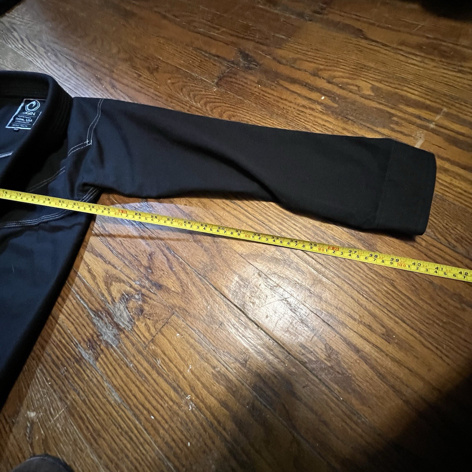 Origin Maine USA Brazilian Jiu Jitsu Woven Gi Jacket Size 10/11 Wrestle BJJ MMA