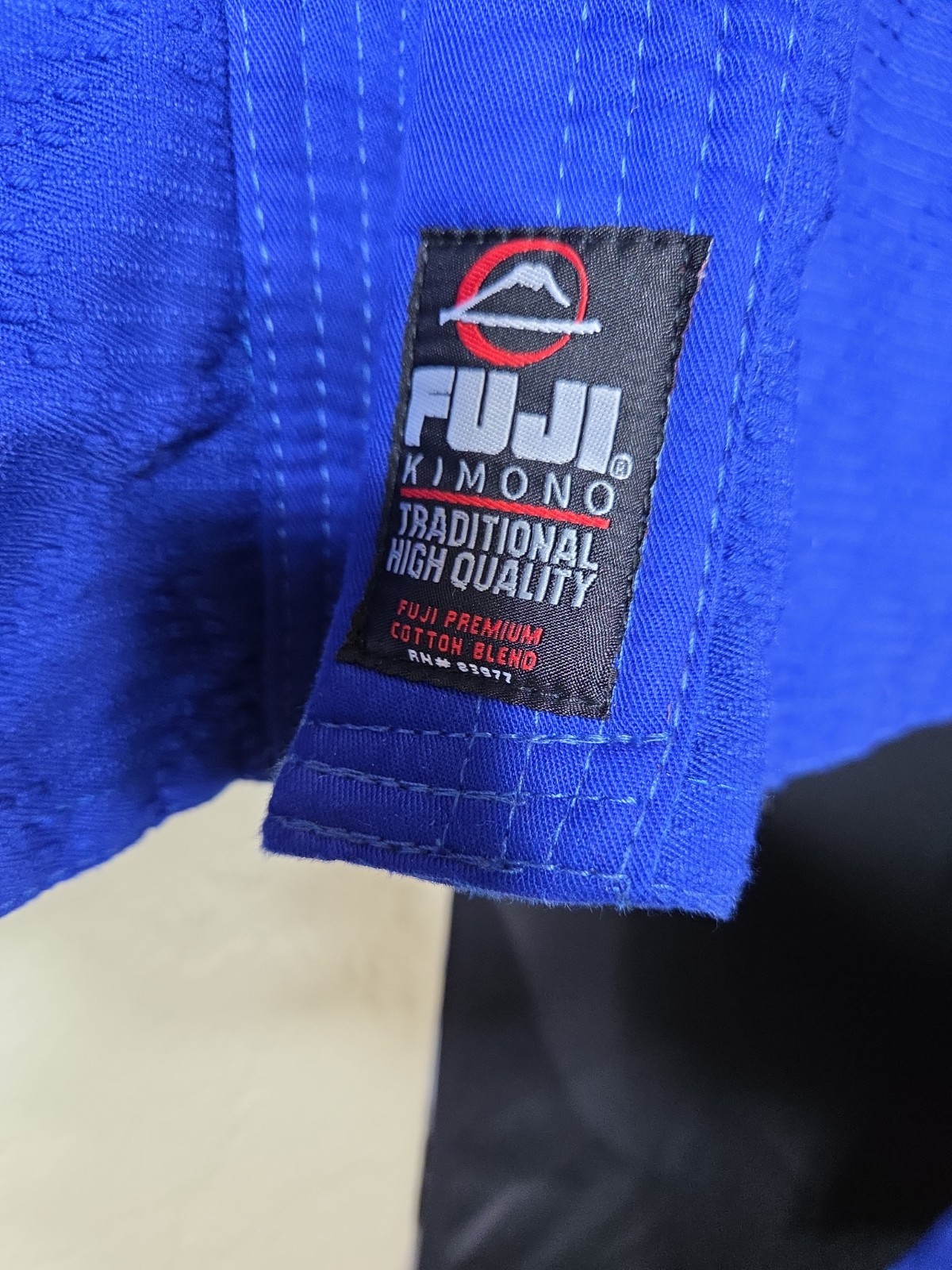 Fuji Kimonos Gi Set Men Sz 5 Blue Jiu Jitsu Uniform Jacket Pants Traditional