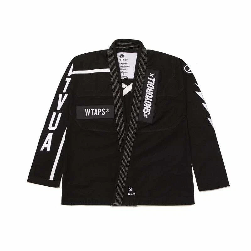 Shoyoroll Batch 113 WTAPS Athlete Edition Black BJJ Gi Premium Canvas Jiu Jitsu