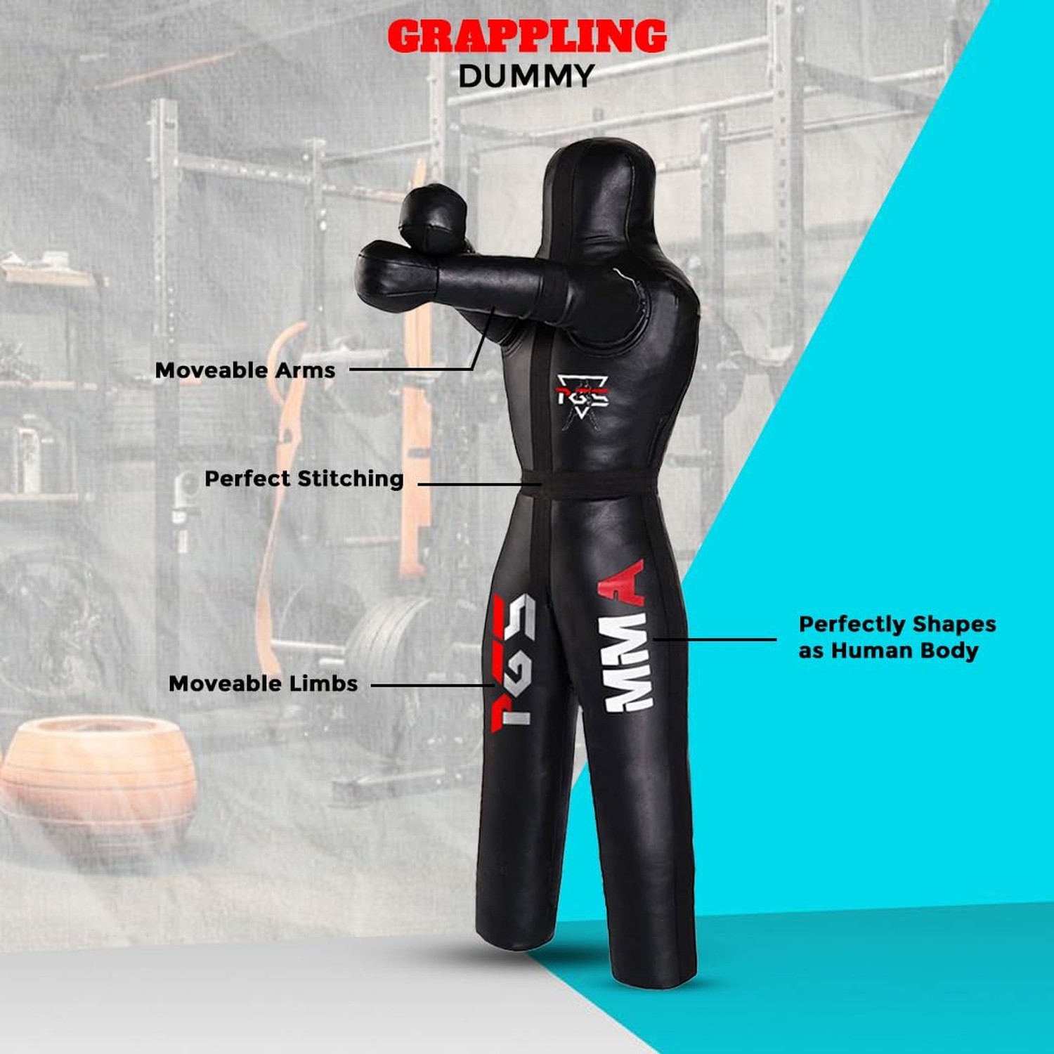 PGS – Heavy-Duty Grappling Dummy for Martial Arts Training — Jiu Jitsu/BJJ