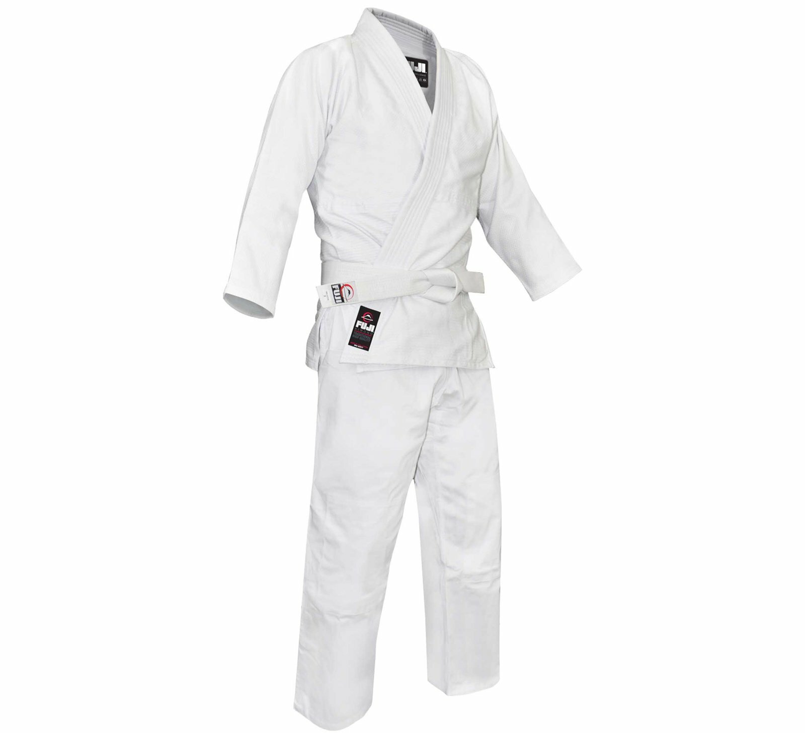 New Fuji Sports Mens Kids Womens Single Weave Judo Gi Kimono – White