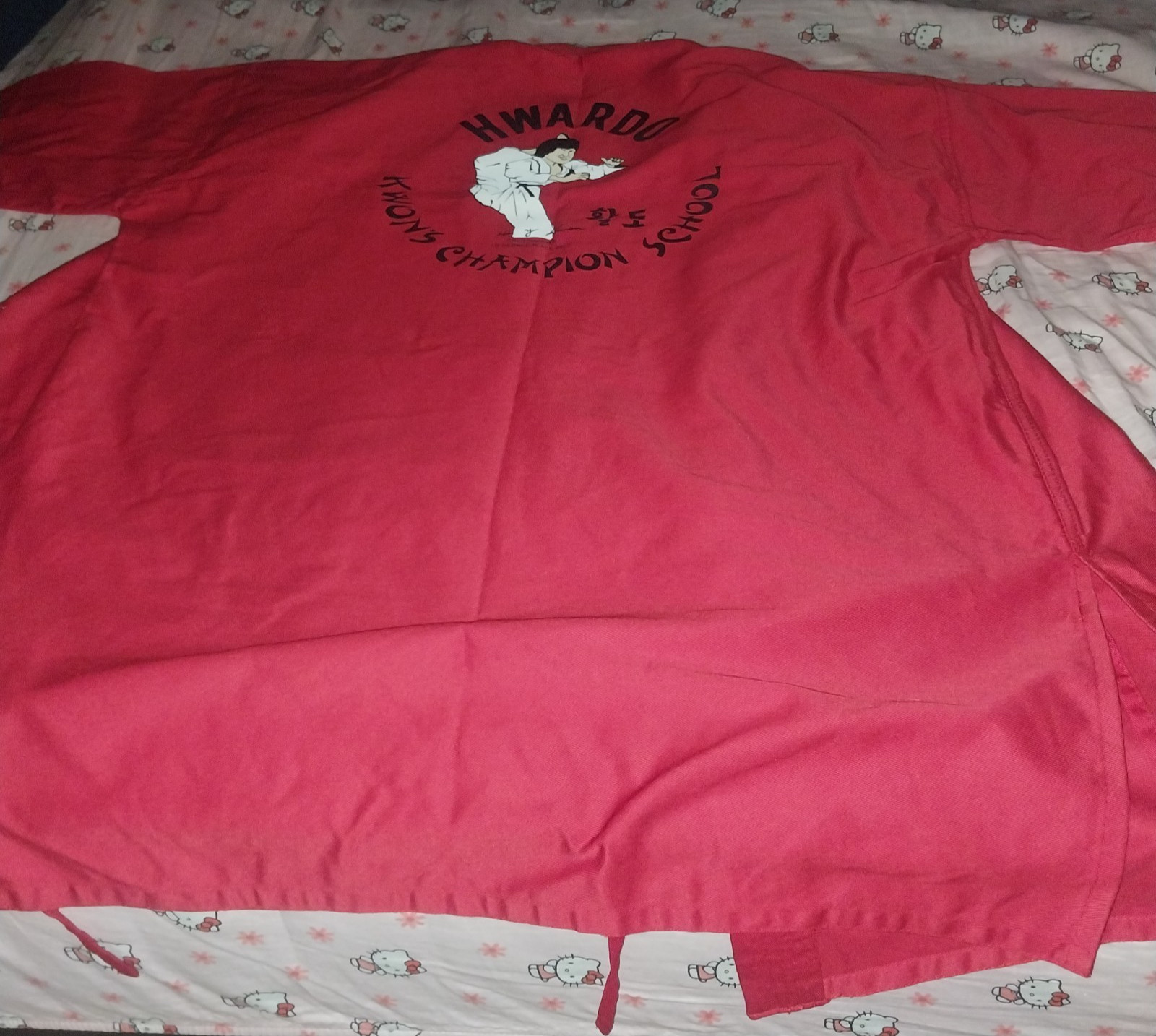 Tiger Claw Karate/Martial Arts Uniform Red Gi Top. 24 inches across chest