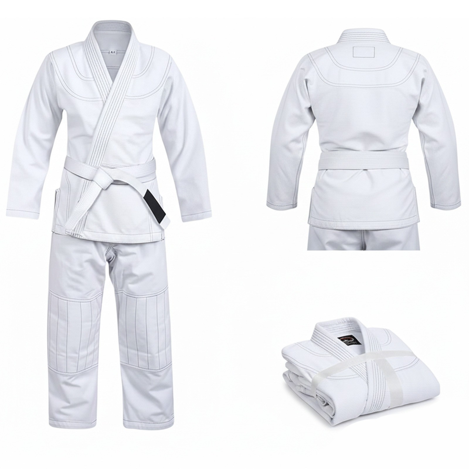 Brazilian Jiu Jitsu BJJ Gi Uniform Adult Training Kimono with Pants Lightweight