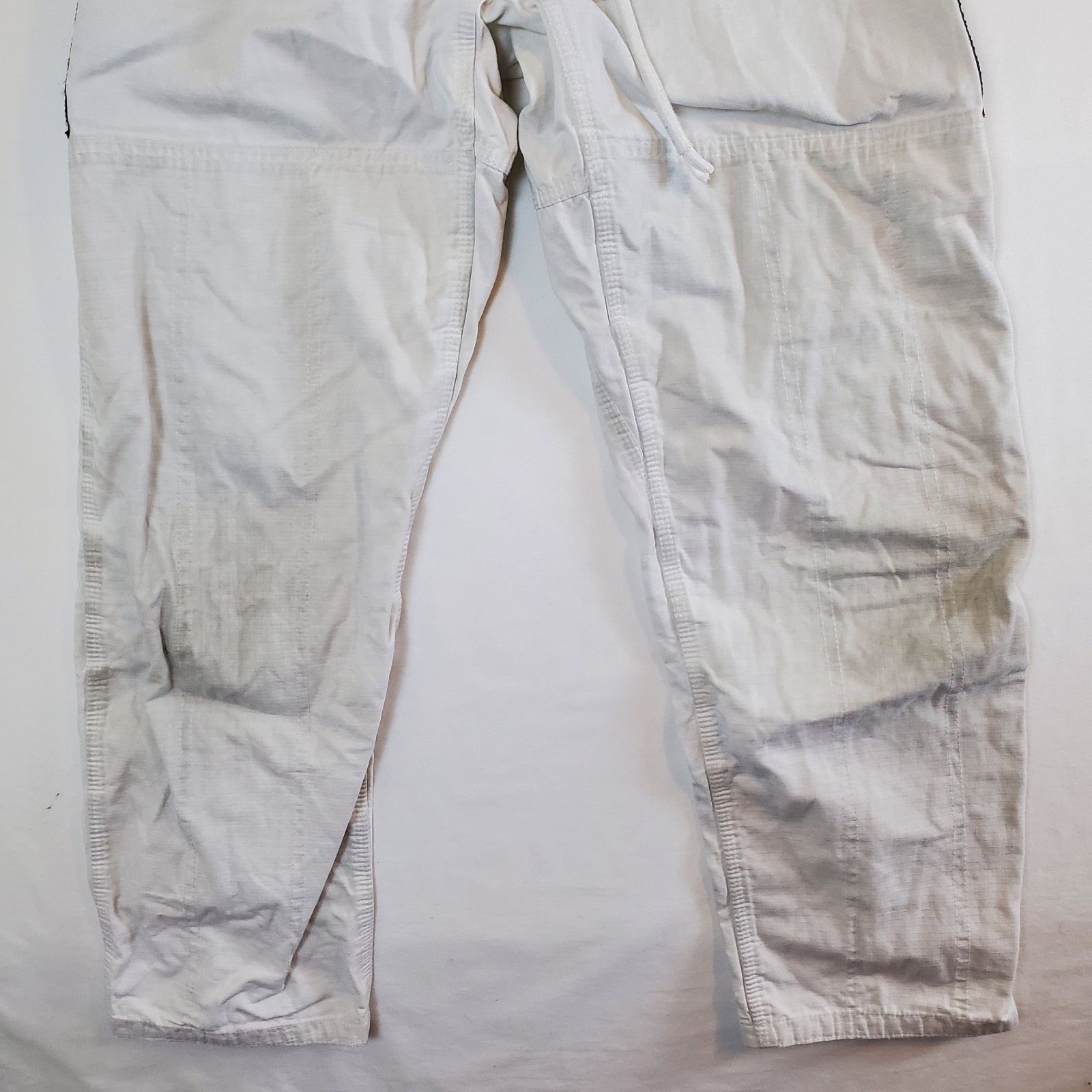 Impassable Brazillian Jiu Jitsu Fightwear White Blue A2 Pants Gi Set BJJ MMA