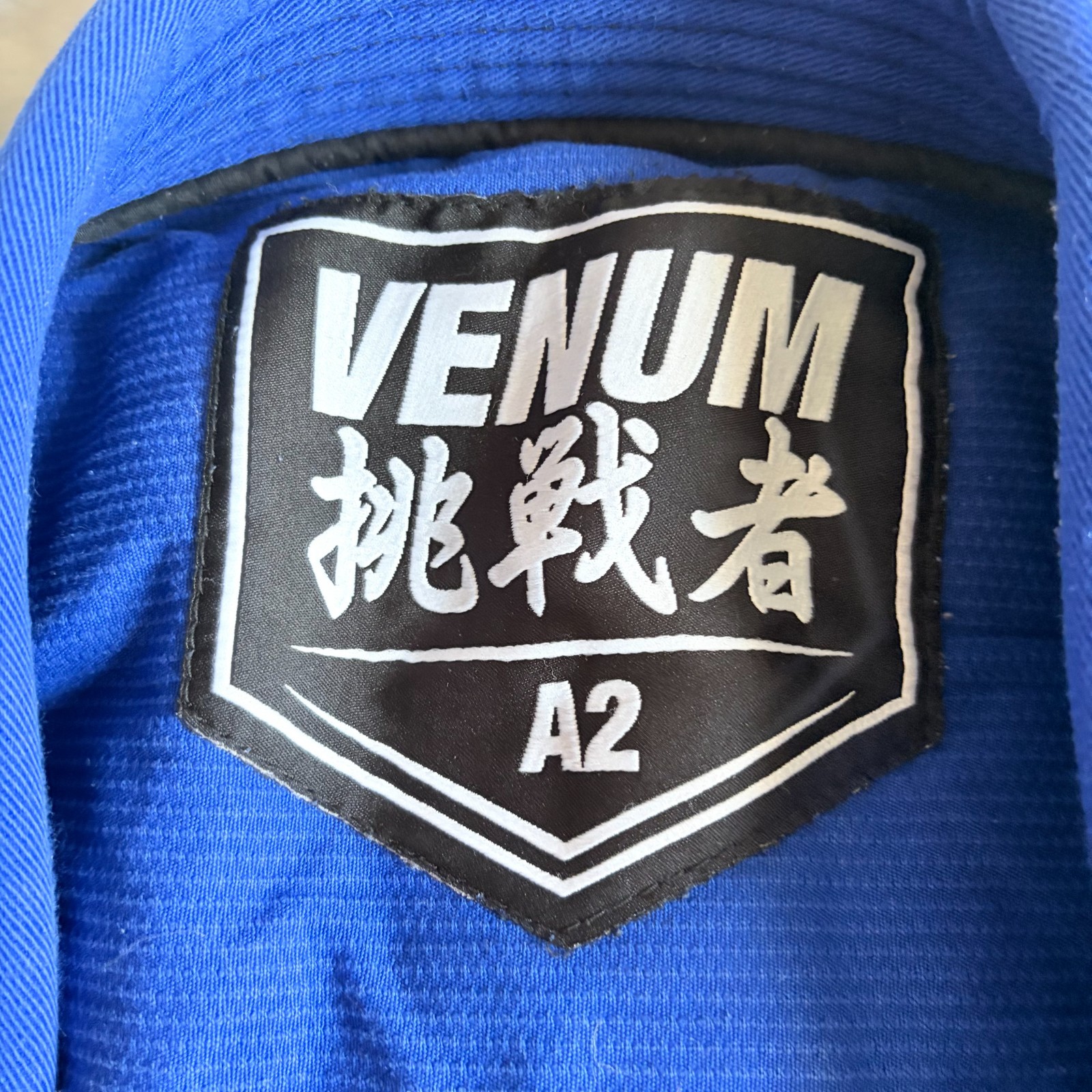 EUC Royal Blue Venum Challenger BJJ Gi Jiu Jitsu Uniform & Bag (Size A2)