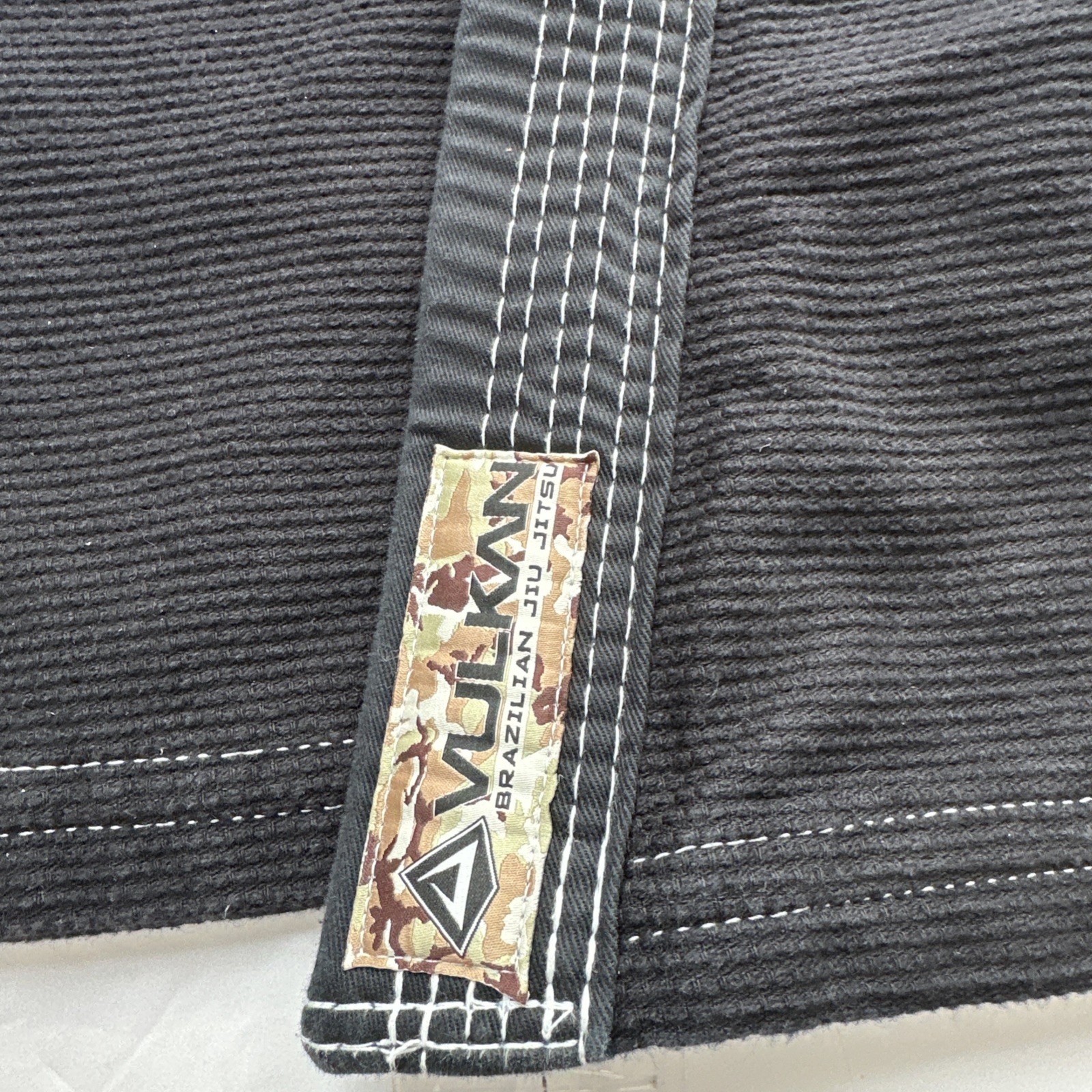 VULKAN Jiu Jitsu GI Pro Light Top FightWear Jacket Black Sz- A2 #2078
