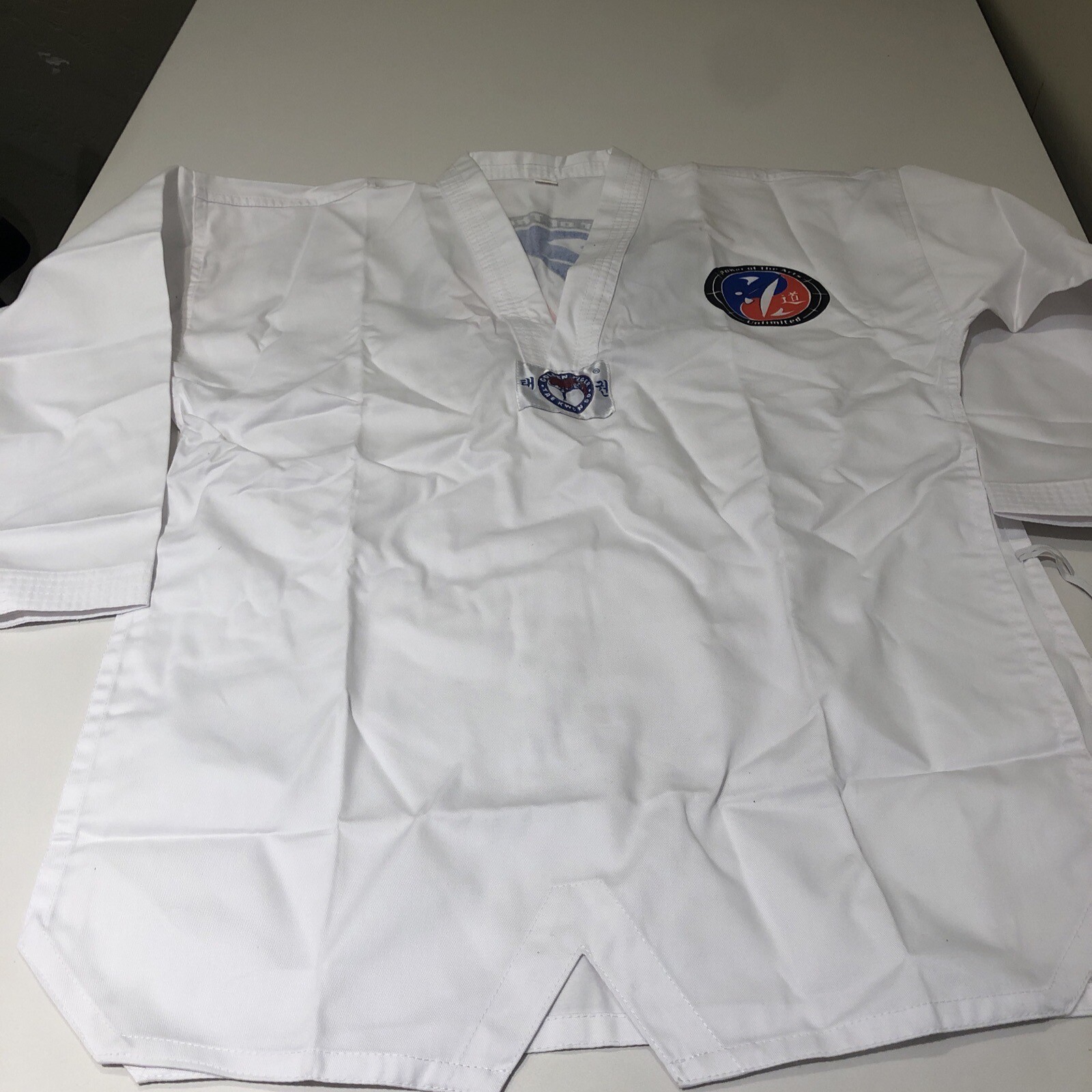 Golden Tiger Tea Kwon Do Gi Power Of The Arts Unlimited White Size 000