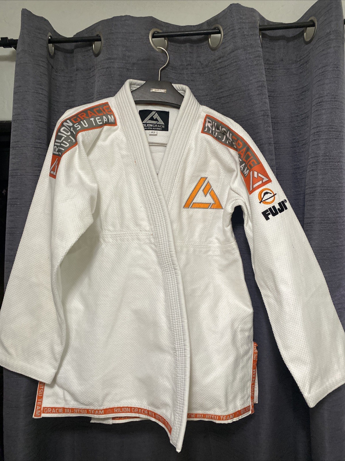 Rilion Gracie Elite Team Jiu Jitsu Full Gi Size A3 – Top Kimono MMA Fuji