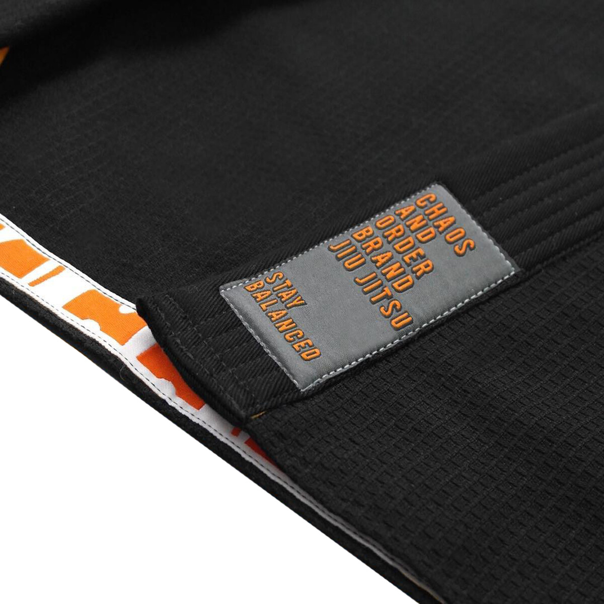 Chaos and Order Base Label V2 BJJ Gi – Black