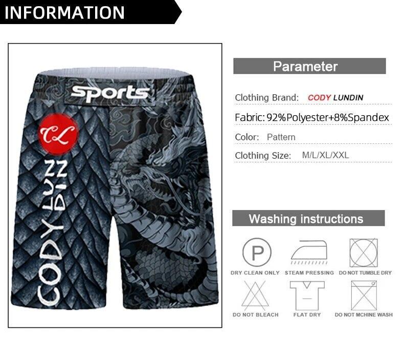 Asian Dragon Print Brazilian Jiu Jitsu BJJ MMA No Gi Compression Rash Guard