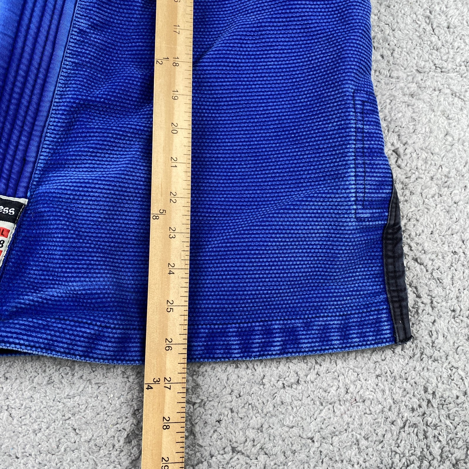 Gameness Gi/Kimono Jacket Adult A0 Blue BJJ Jiu Jitsu MMA (Jacket Only )