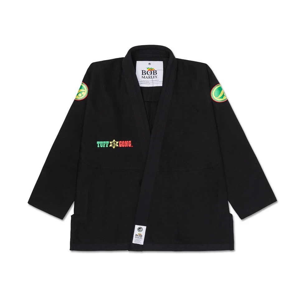 Shoyoroll Bob Marley x Black V1 BJJ Gi Uniform JiuJitsu Grappling Kimono 450GSM