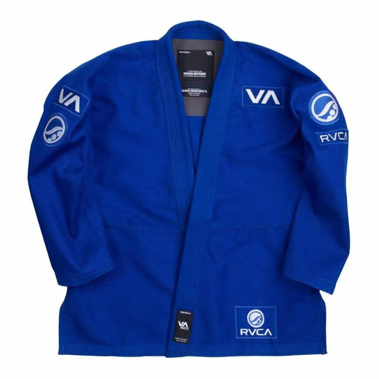 BLUE Shoyoroll RVCA V2 BJJ Gi – Batch #60 | 450 GSM Brazilian Jiu-Jitsu Gear