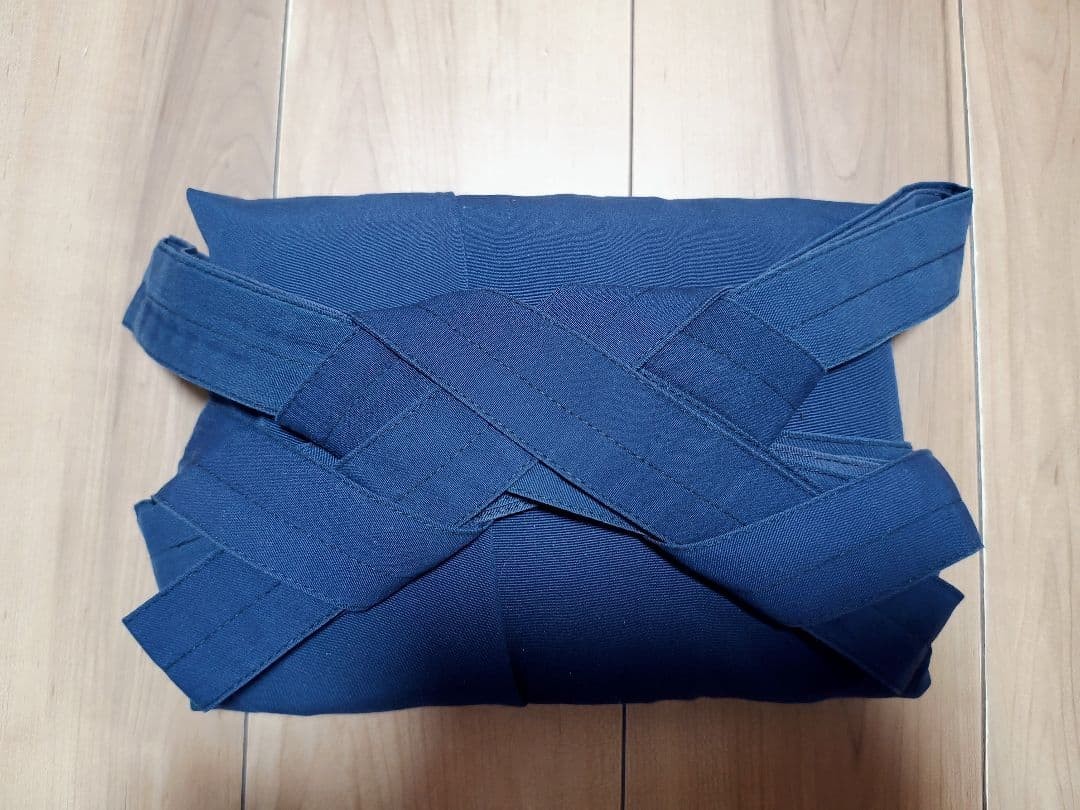 Japanese Kendo Hakama Pants Kimono Size 25 Length 37.7in Dark Blue
