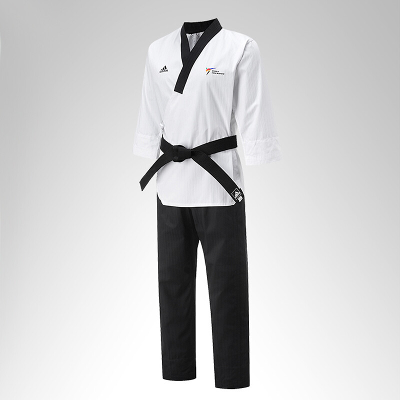 Kukkiwon Adidas Adi Club Taekwondo Poomsae Uniform Gi Dobok TKD Approved Male