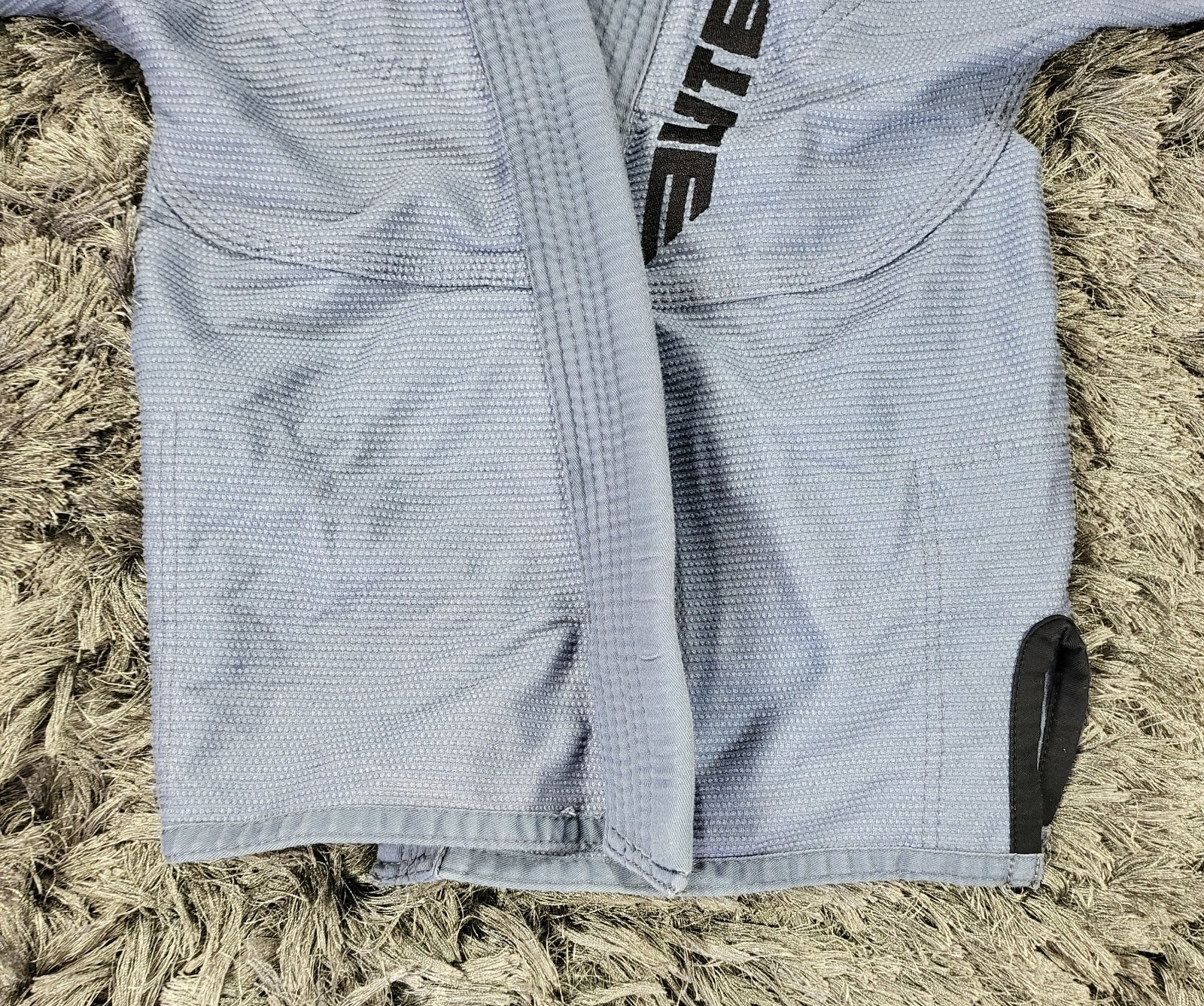Elite Sports Gi Top Youth C00 Gray BJJ Brazilian Jiu Jitsu Martial Arts Uniform