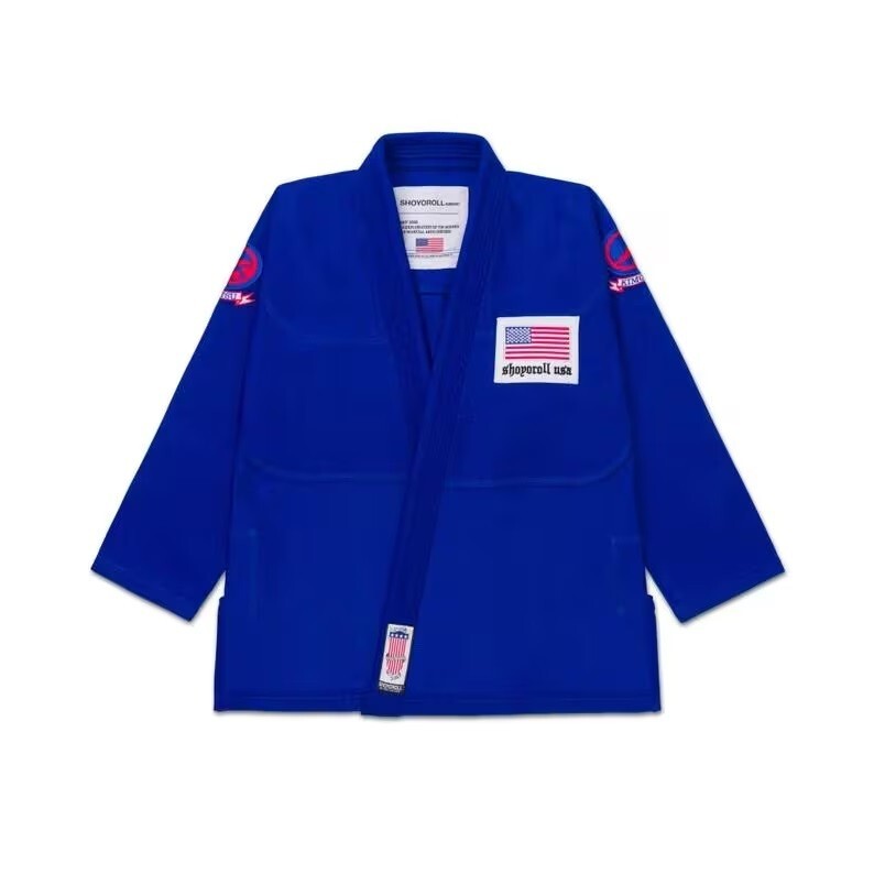 Custom Made Shoyoroll BJJ Gi Batch#151:24 Americana Jiu-Jitsu Kimono 450 GSM