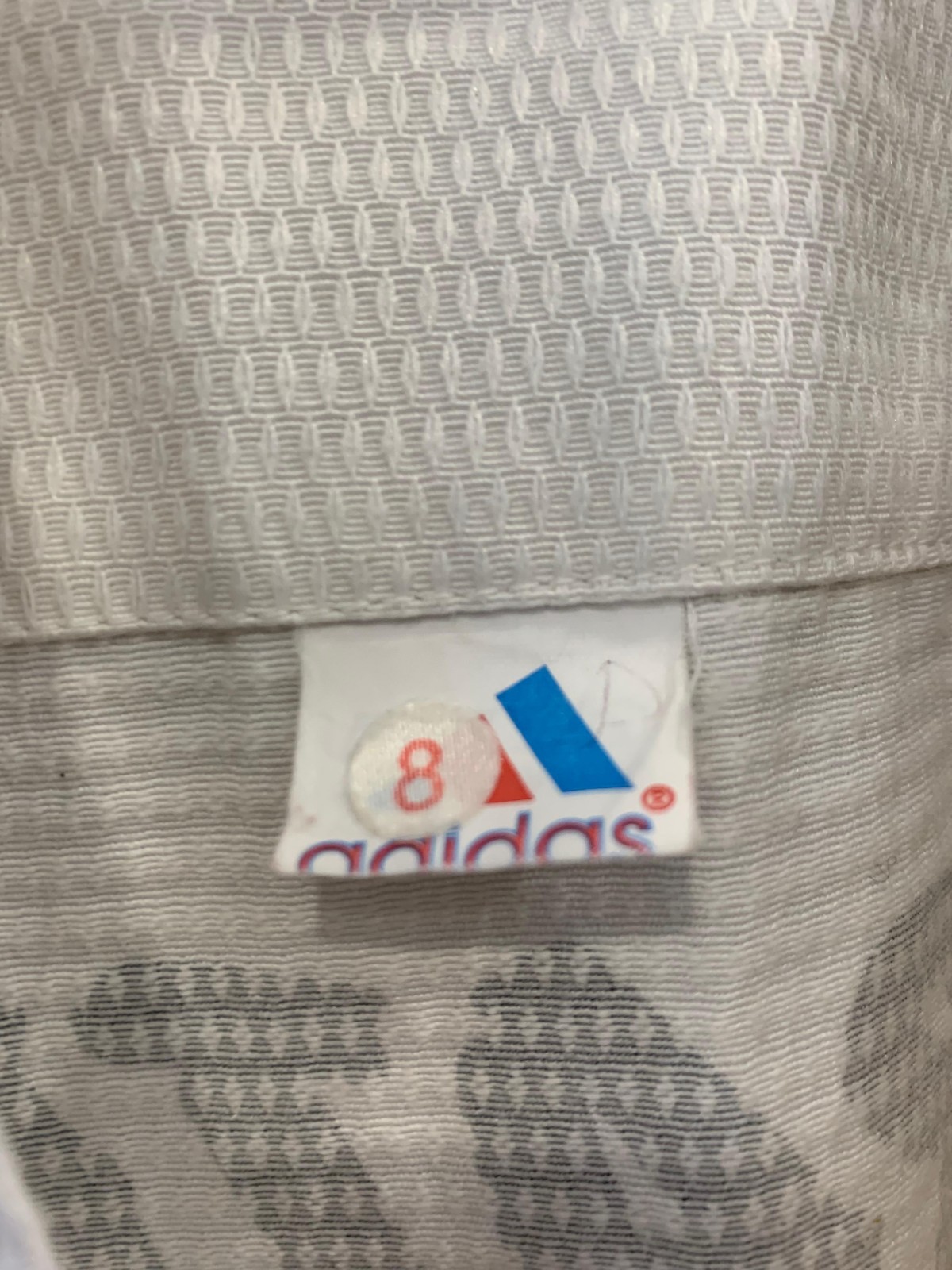Vintage 70s 80s Adidas Karate Gi Uniform Set Katana Trefoil White Kids Size 8#87