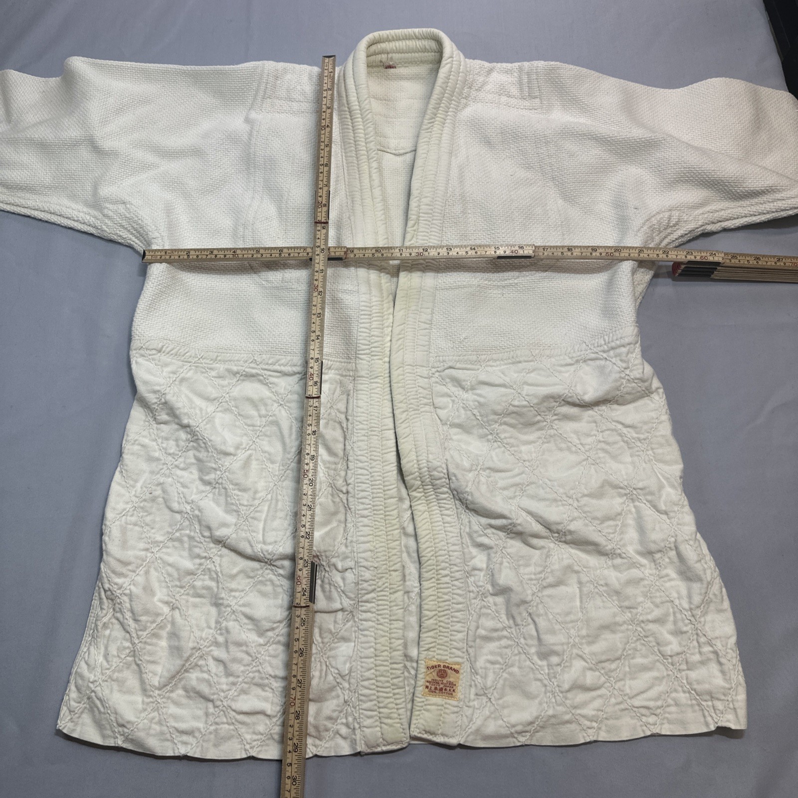 Vintage Tiger Brand Japan Kodokan Inouye JudoGi Martial Arts Adult Uniform Set 2