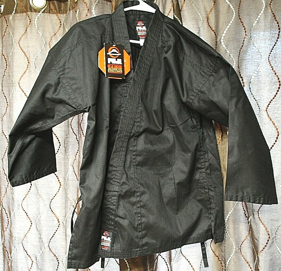 Fuji Core Kimono Martial Arts Gi Top Only – New Size 3 – Black