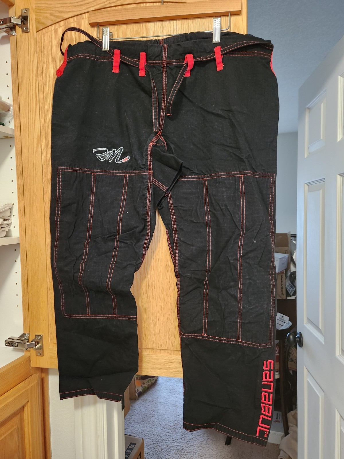 Sanabul Rigan Machado BJJ Gi A1 Black Red Signature Edition Jiu-Jitsu Kimono