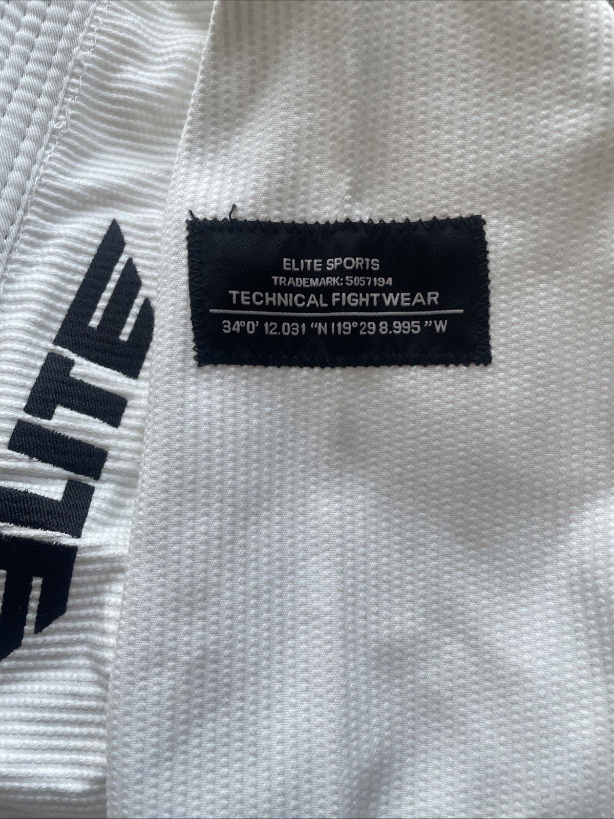 Elite Sports BJJ GI for Men IBJJF Kimono BJJ Jiu Jitsu GI W/Preshrunk Fabric, A4