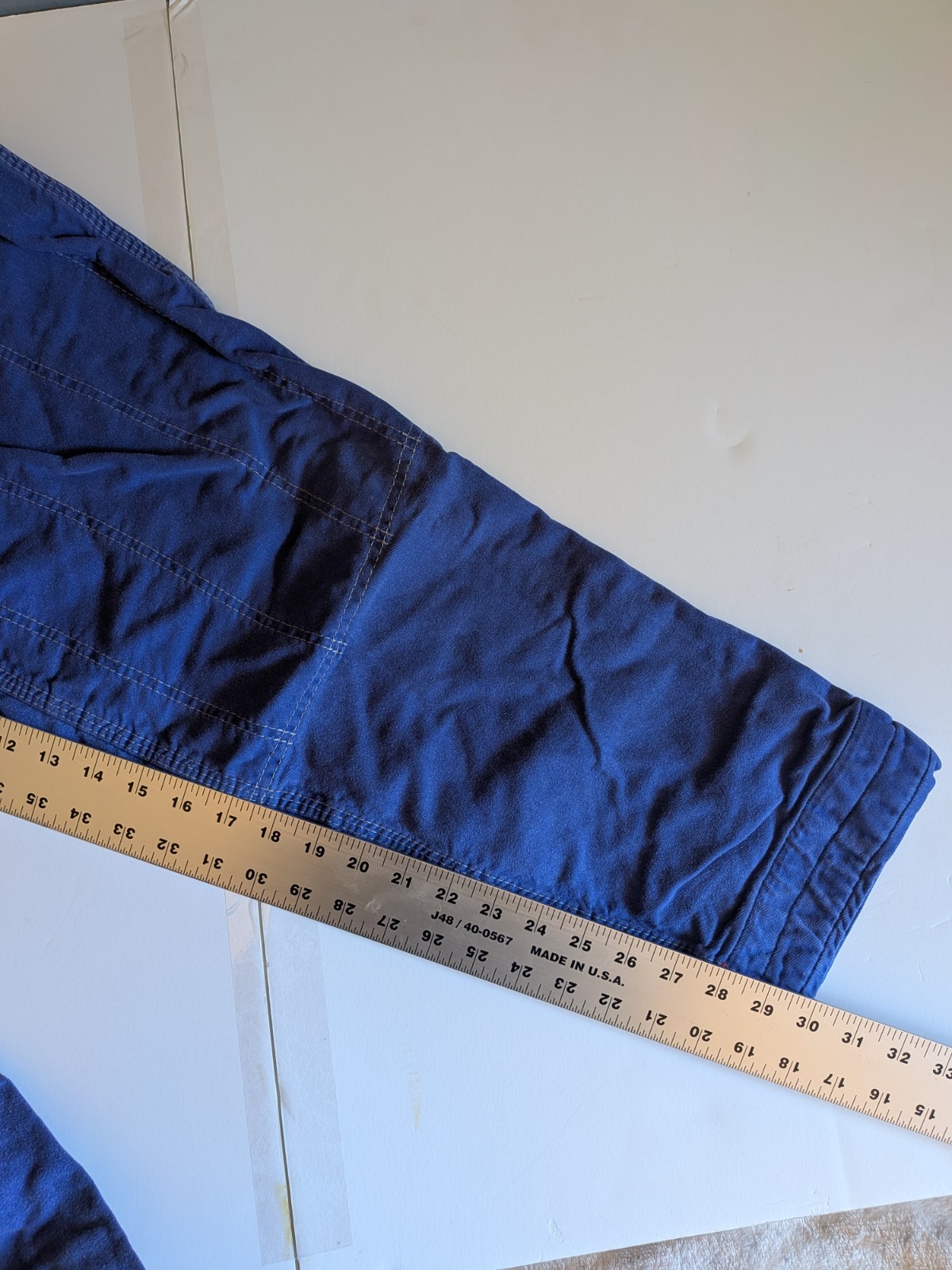 Origin Maine BJJ Blue Gi Pants Waist Size 40 Inches Inseam 30 Inches