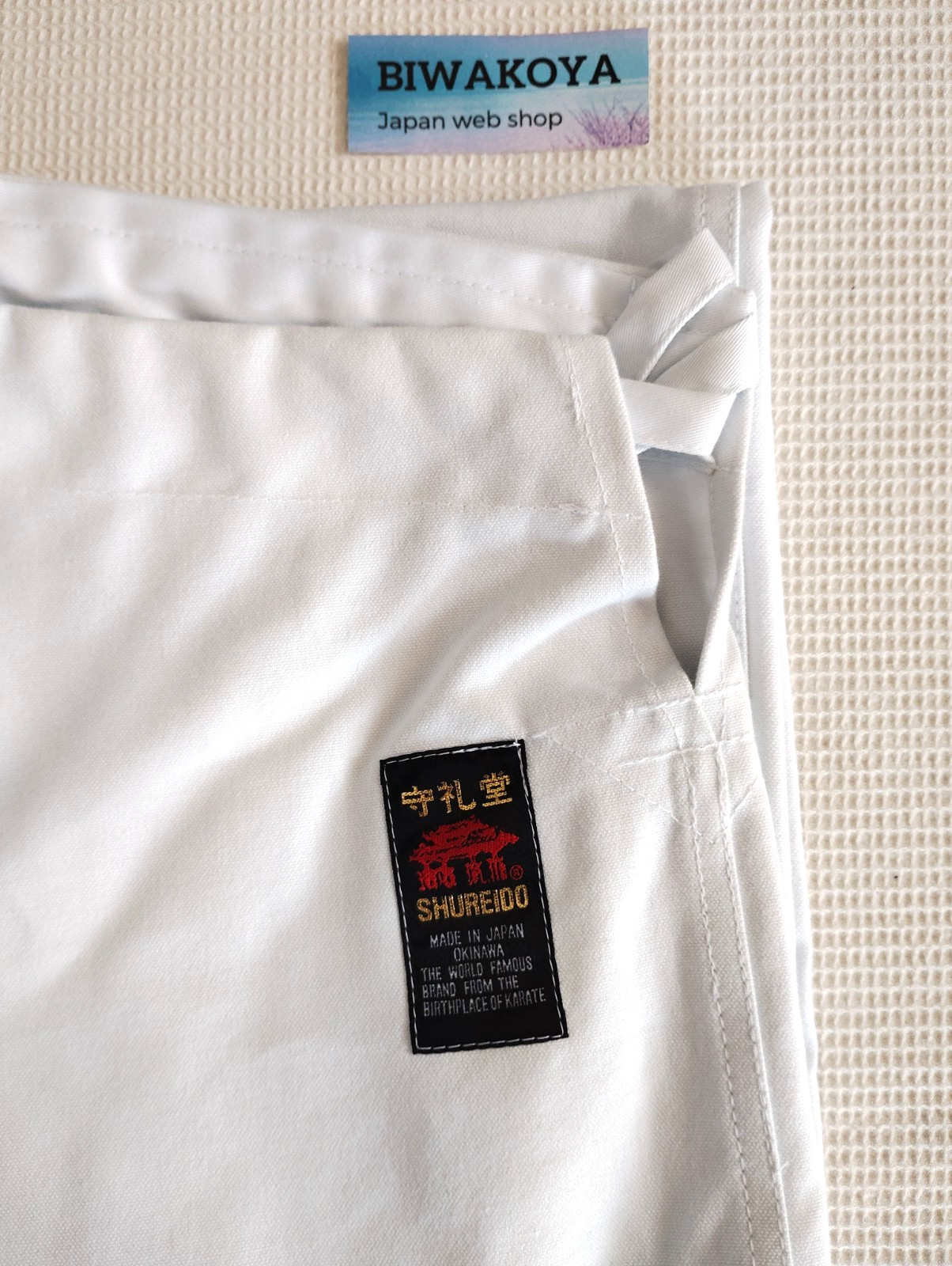SHUREIDO K-10 Karate Gi Uniform set Made in Okinawa official KARATE brand