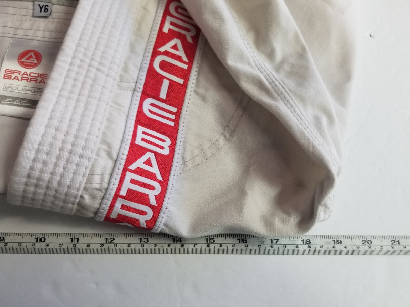 Gracie Barra GB Equipe Storm Jiu-Jitsu Kimono Gi Only Size Y6