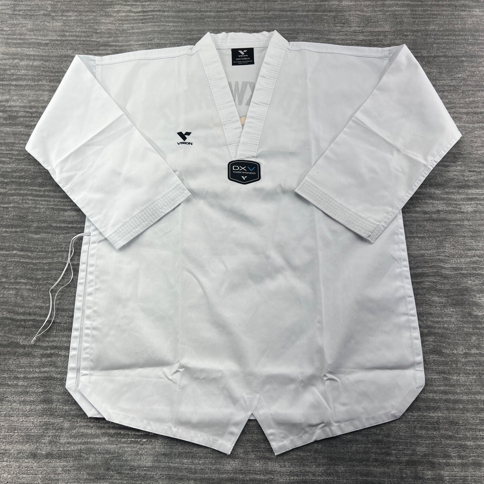 Vision Gi Top Size 5/190cm Adult Taekwondo Olympic Sport Martial Arts Uniform