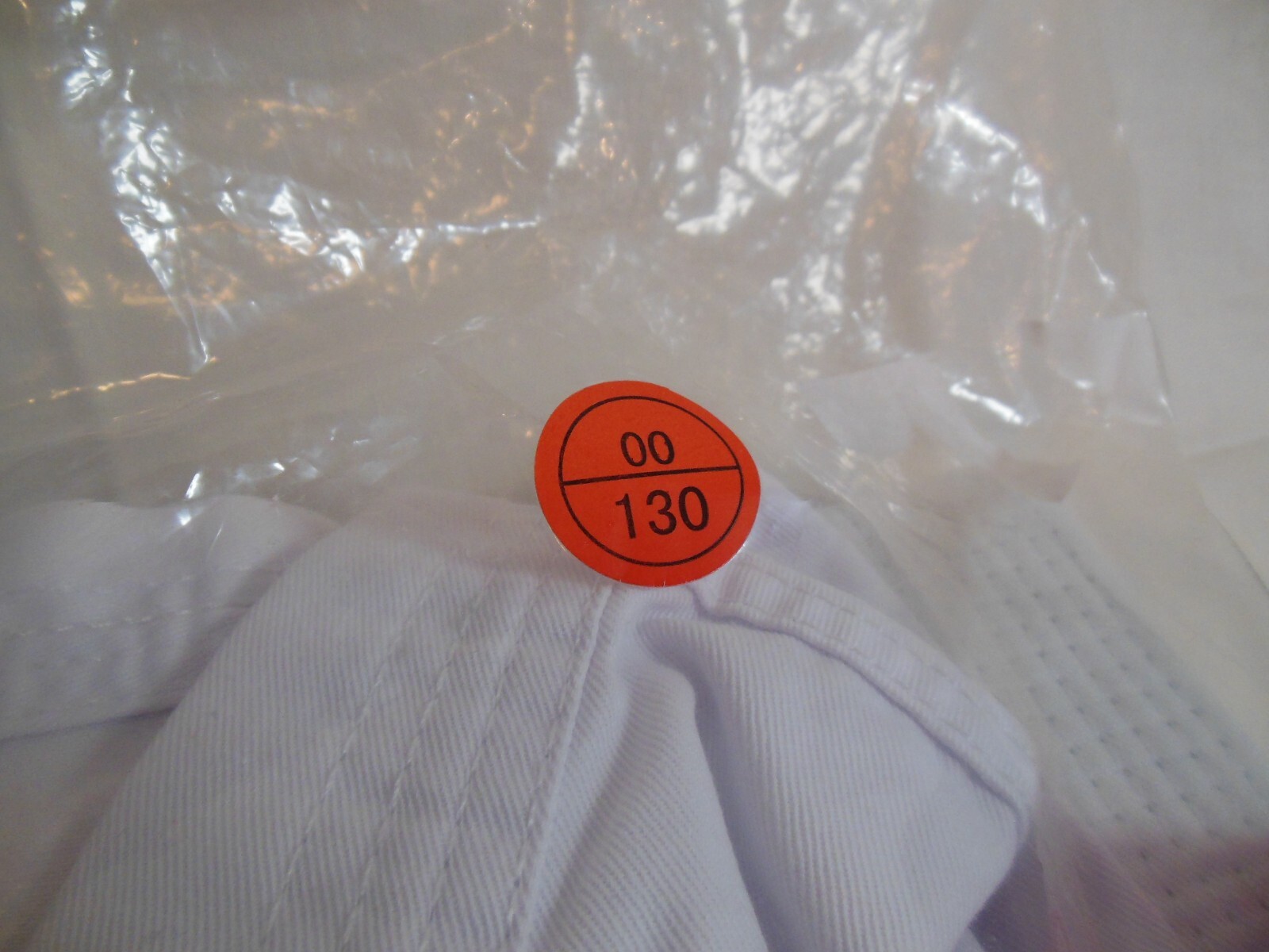 gi tae kwondo uniform NEW unused in package Size 00 / 130 elastic tie waist