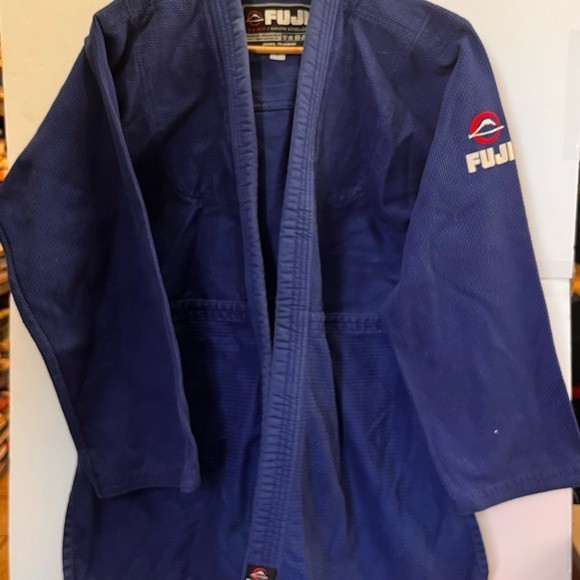 Fuji GI Gear Kimono Size 4 Unisex – Martial Arts Training Gi Blue White Heavy Du