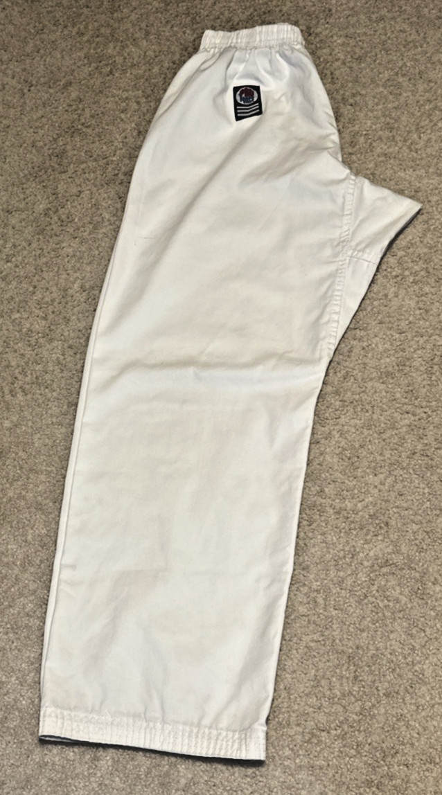 Gladiator by ProForce Kickstart Kids Martial Arts Karate Gi Uniform White Size 5