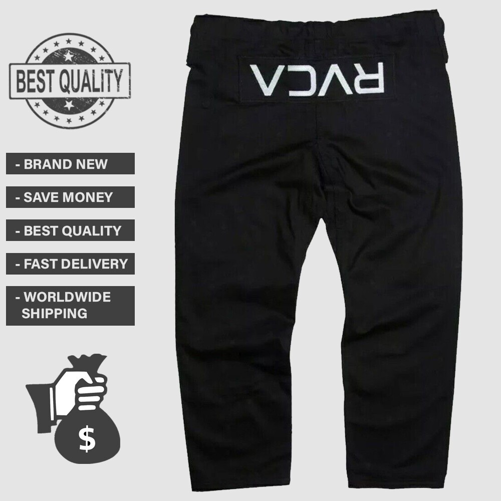 New Shoyoroll RVCA BJJ Gi Best Selling Black Jiu Jitsu Suit Batch# 60 With Bag