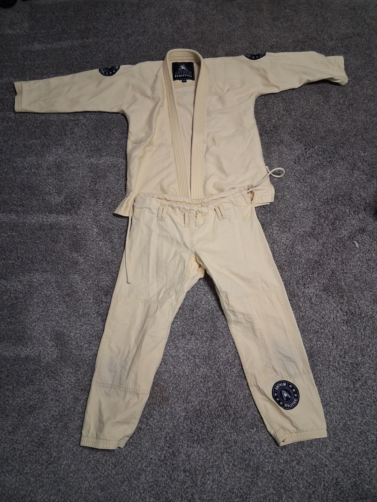 Anthem Athletics Yellow A1 Brazilian Jiu Jitsu Gi