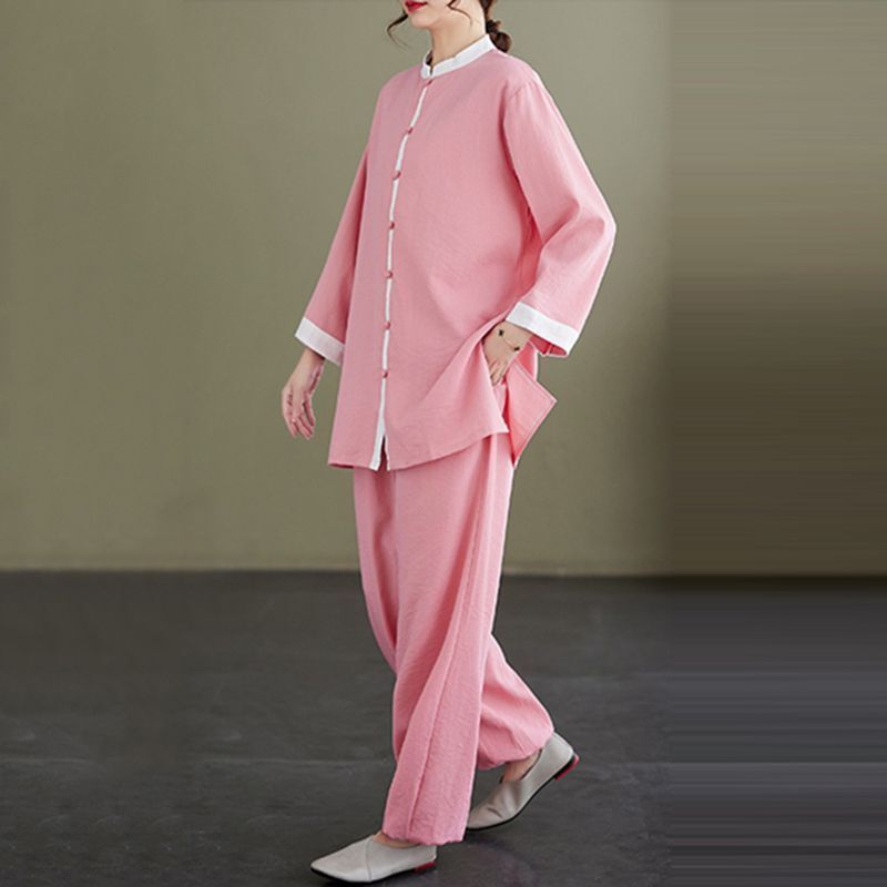 Tai Chi Suit Lay Suit Unisex Loose Yoga Suit