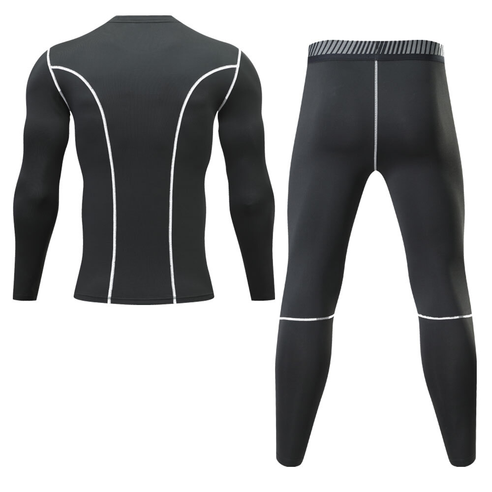 Kids & Men’s Brazilian Jiu Jitsu Rash Guard Spats Compression Pants For BJJ MMA