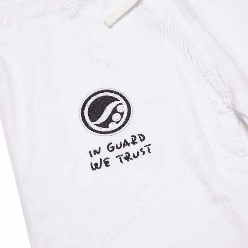 BJJ Gi Shoyoroll – White BJJ Yu Nagaba Uniform Cut 450 GSM Batch 111 (with Bag)