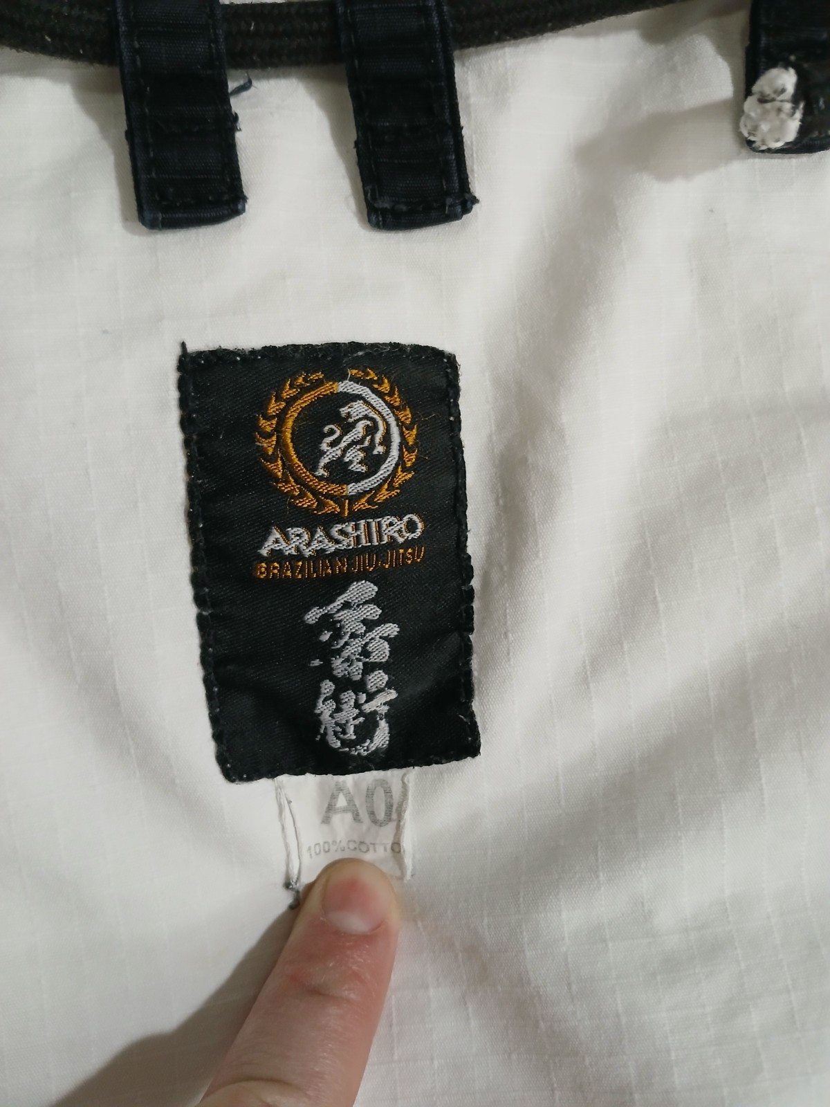 Arashiro Black Brazilian A1 Jiu Jitsu Jacket and Pants Martial Arts