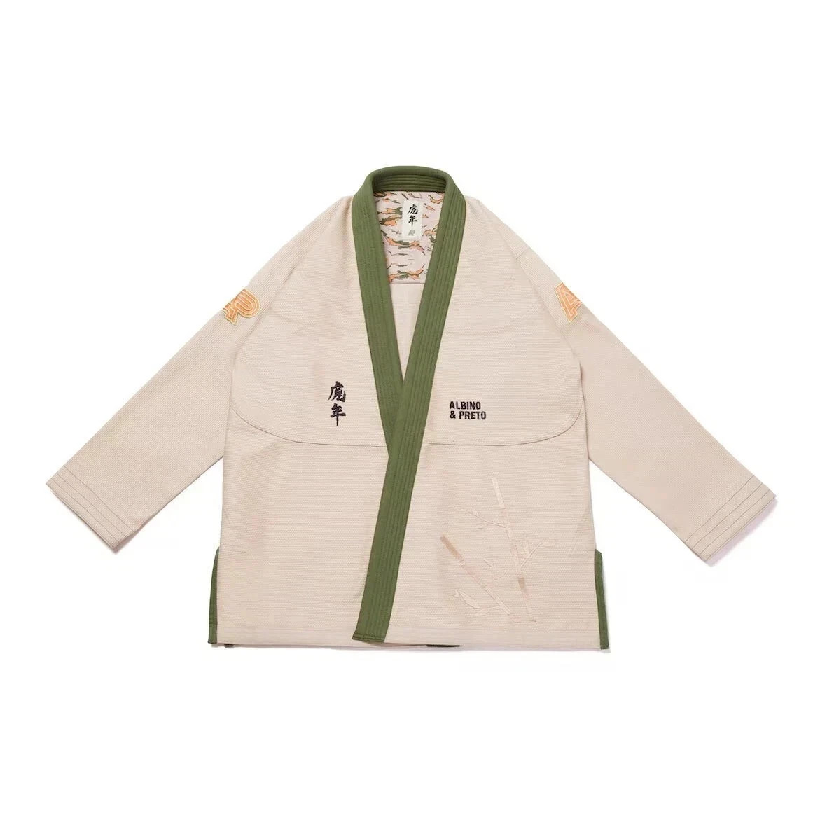 Albino & Preto AP Year of the Tiger Batch 110 Sand BJJ Gi 450GSM Kimono With Bag
