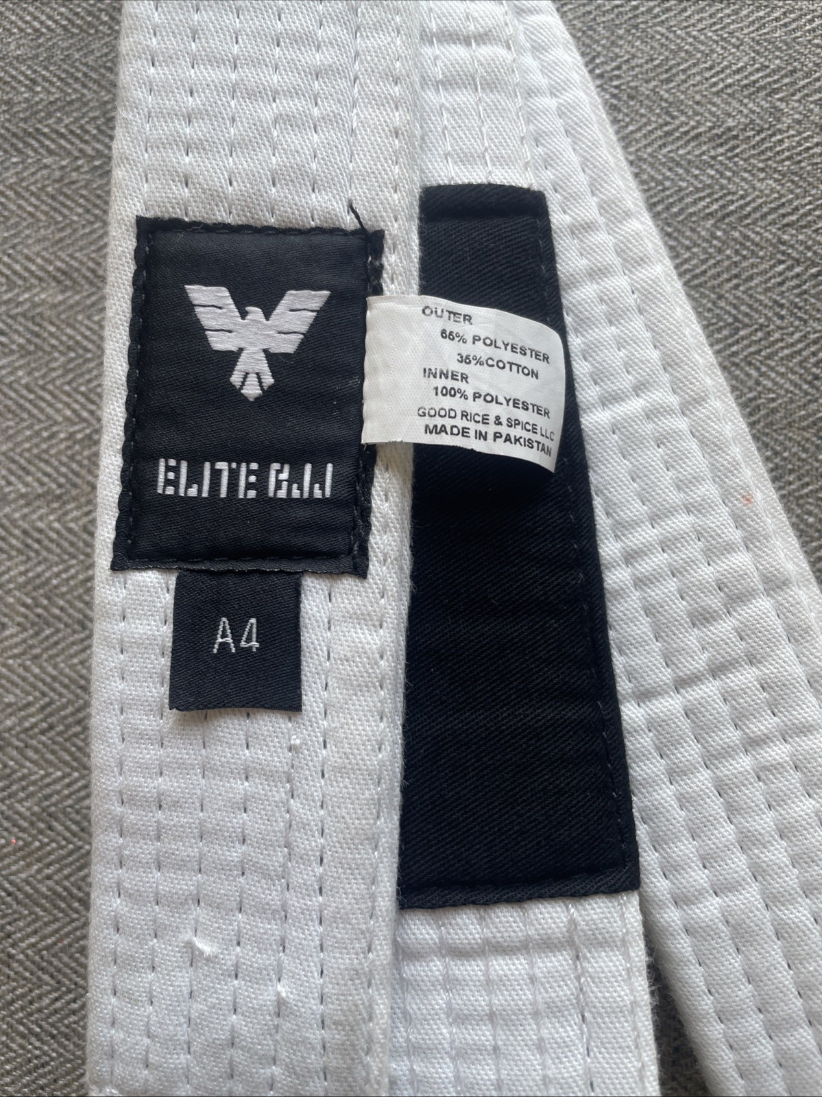 Elite Sports BJJ GI for Men IBJJF Kimono BJJ Jiu Jitsu GI W/Preshrunk Fabric, A4