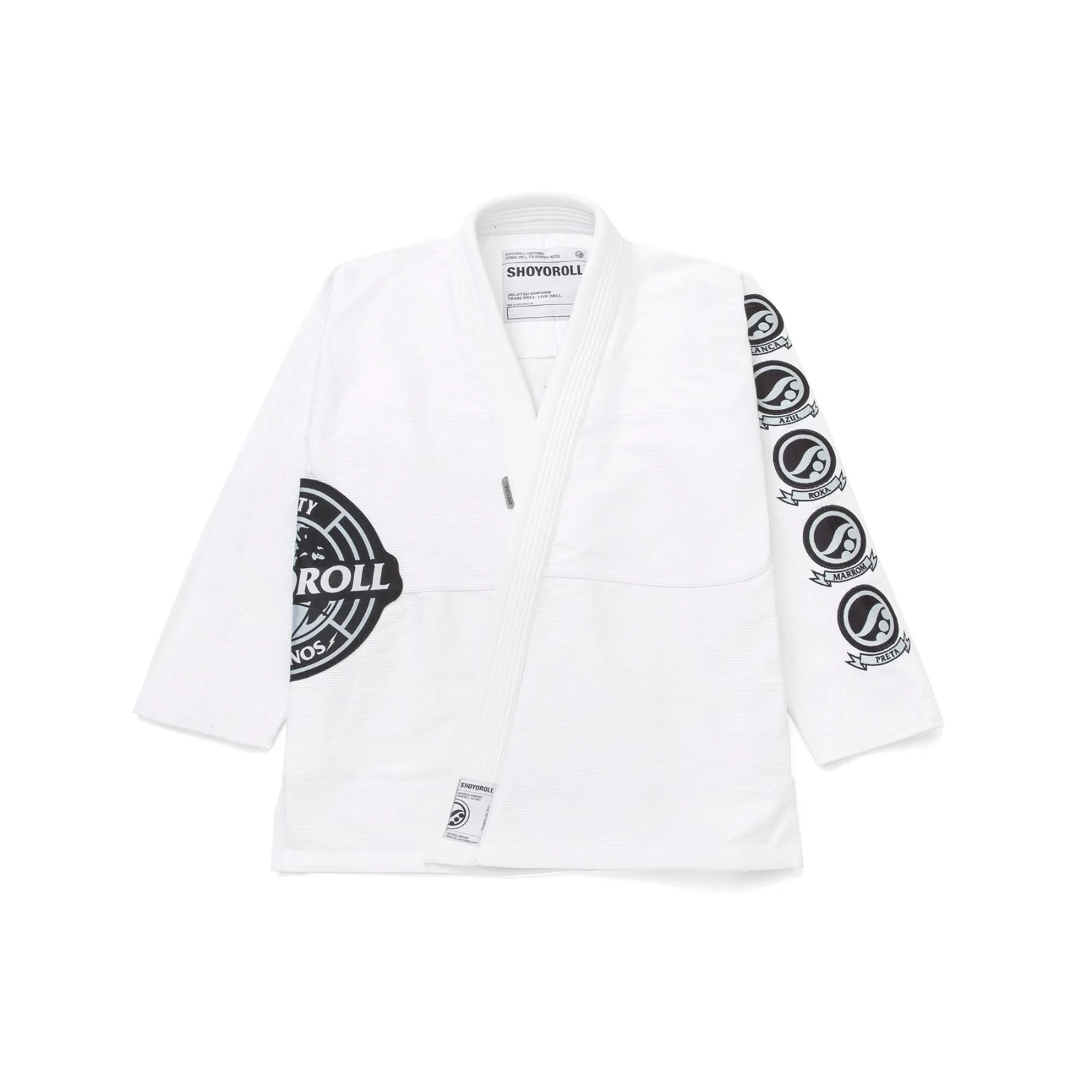 Shoyoroll Arctic Competitor 22.2. White BJJ Gi Uniform JiuJitsu Grappling Kimono