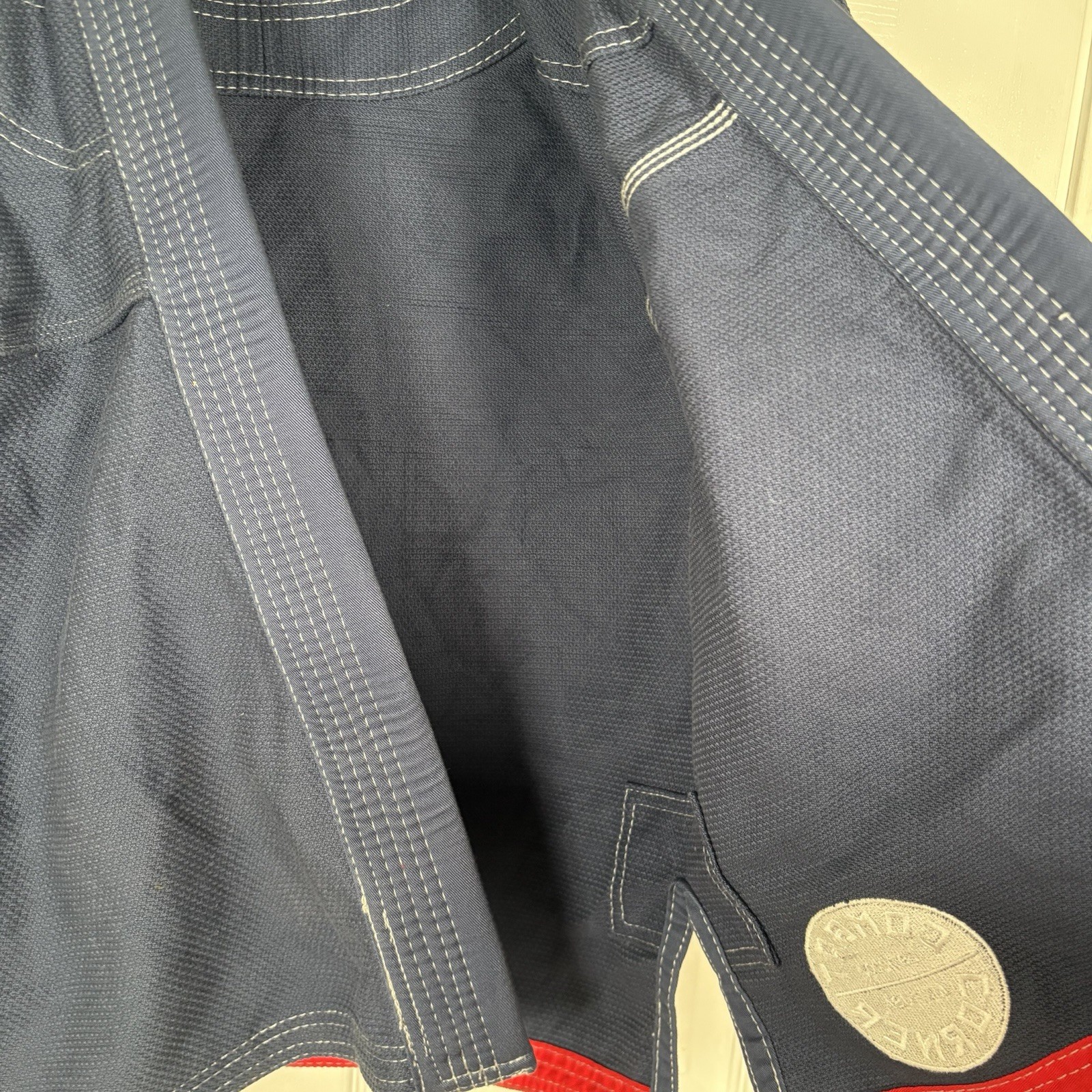 CRNR Combat Corner BJJ Gi Jacket Blue A2 Jiu Jitsu Kimono Top IBJJF Cotton