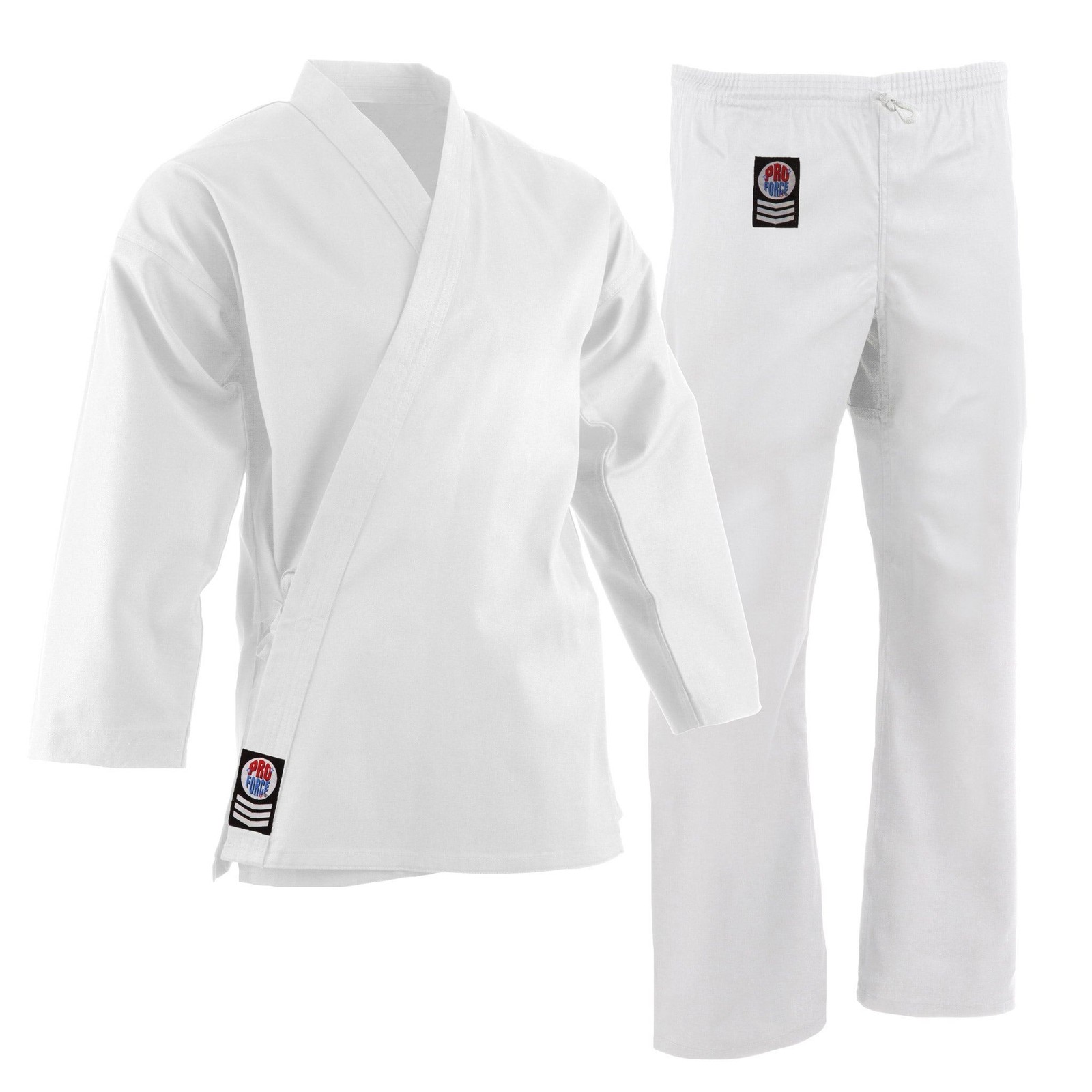 ProForce Gladiator 7.5 oz Karate Uniform – Blend White